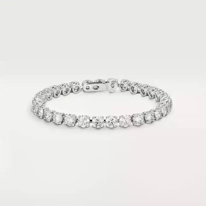 Lignes Essentielles-armband, briljantslipade diamanter