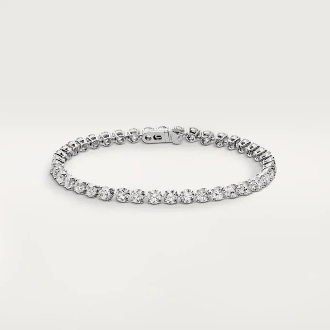 Lignes Essentielles-armband, briljantslipade diamanter