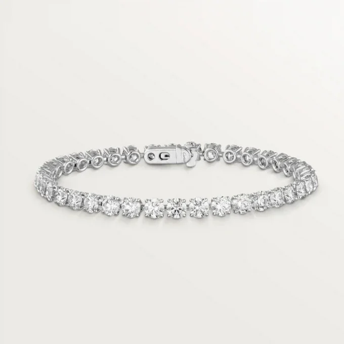 Lignes Essentielles-armband, briljantslipade diamanter