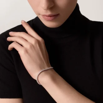Lignes Essentielles-armband, briljantslipade diamanter