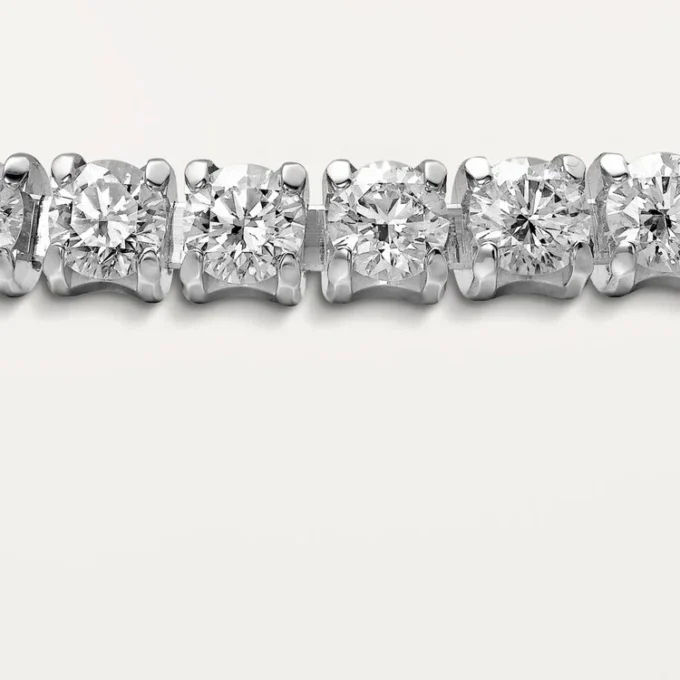 Lignes Essentielles-armband, briljantslipade diamanter