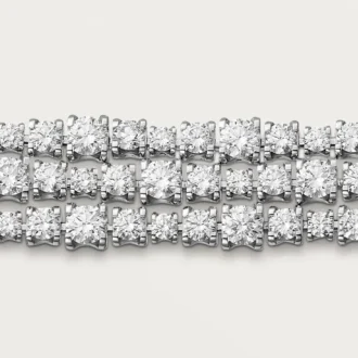 Lignes Essentielles-armband, briljantslipade diamanter