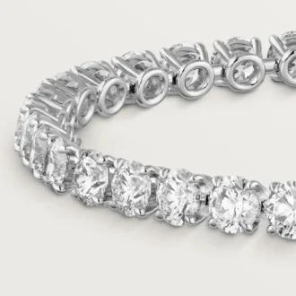 Lignes Essentielles-armband, briljantslipade diamanter