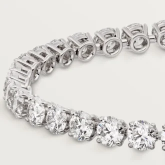 Lignes Essentielles-armband, briljantslipade diamanter