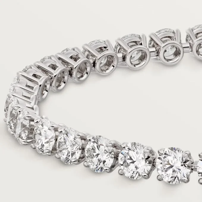 Lignes Essentielles-armband, briljantslipade diamanter