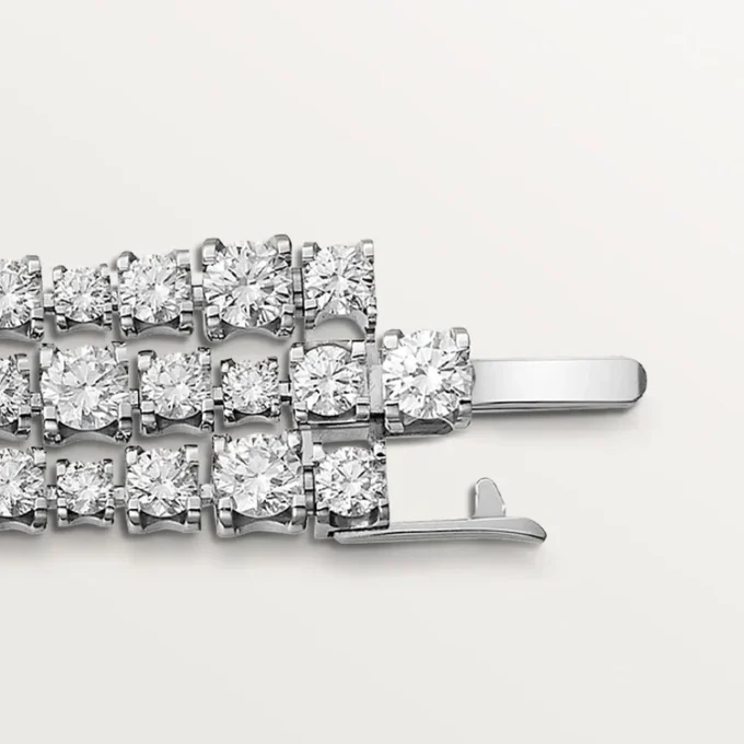 Lignes Essentielles-armband, briljantslipade diamanter