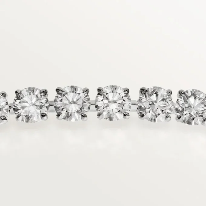 Lignes Essentielles-armband, briljantslipade diamanter