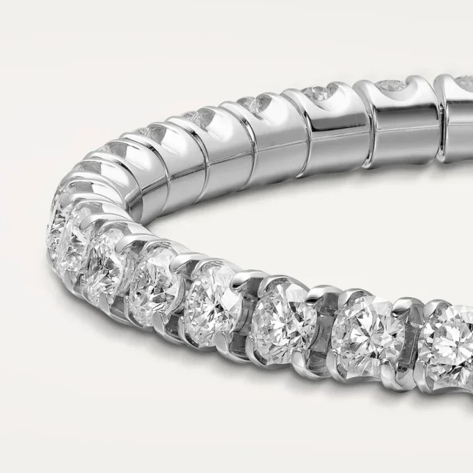 Lignes Essentielles-armband, briljantslipade diamanter