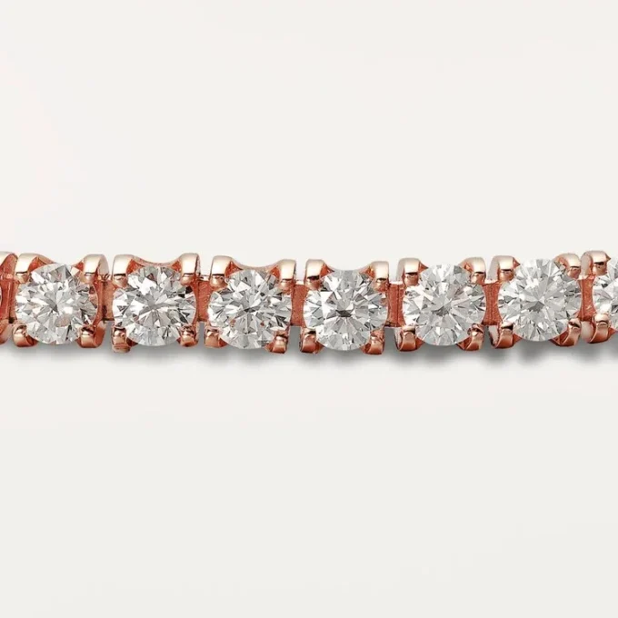 Lignes Essentielles-armband, briljantslipade diamanter