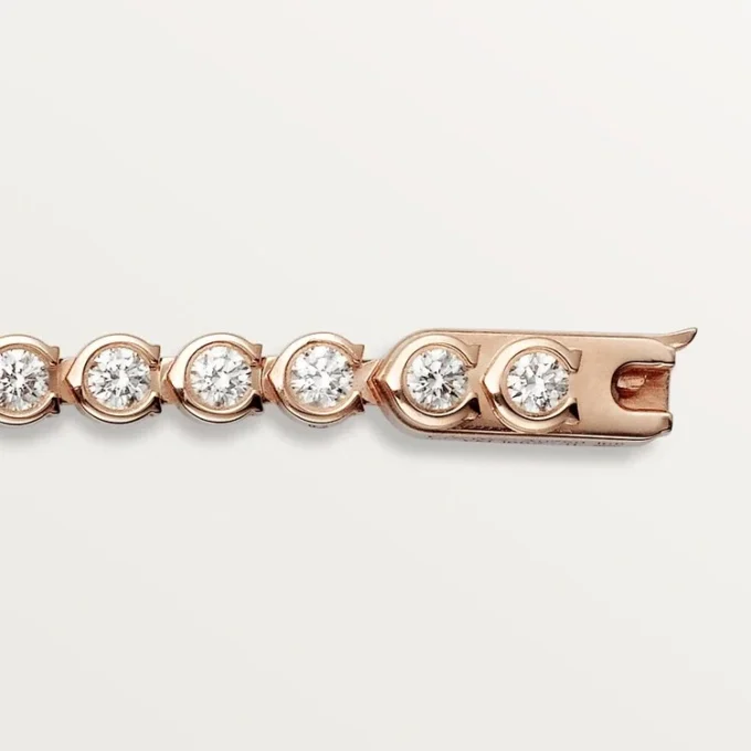 Lignes Essentielles-armband, briljantslipade diamanter