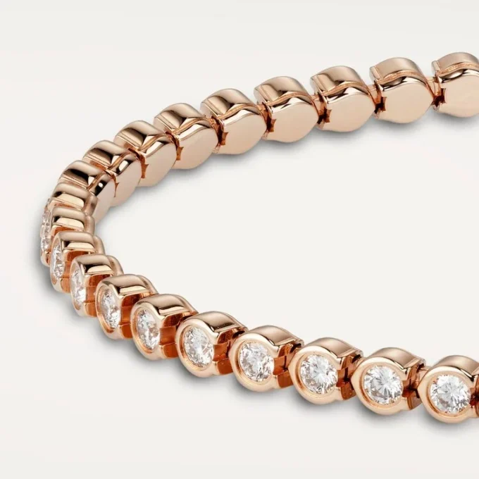 Lignes Essentielles-armband, briljantslipade diamanter