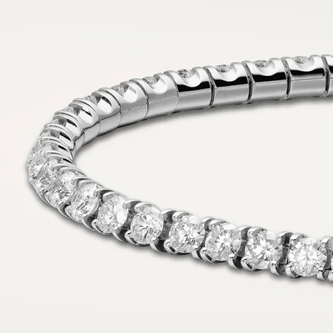 Lignes Essentielles-armband, briljantslipade diamanter