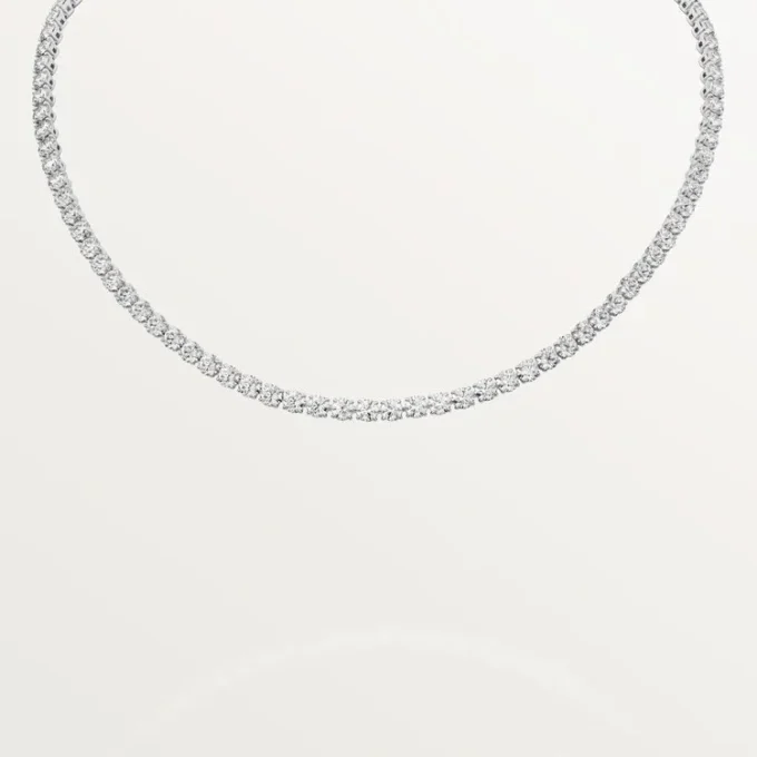 Lignes Essentielles-halsband, briljantslipade diamanter Lignes Essentielles-halsband, briljantslipade diamanter
