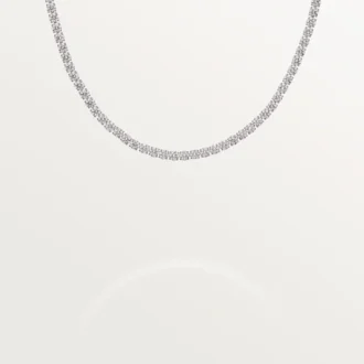 Lignes Essentielles-halsband, briljantslipade diamanter