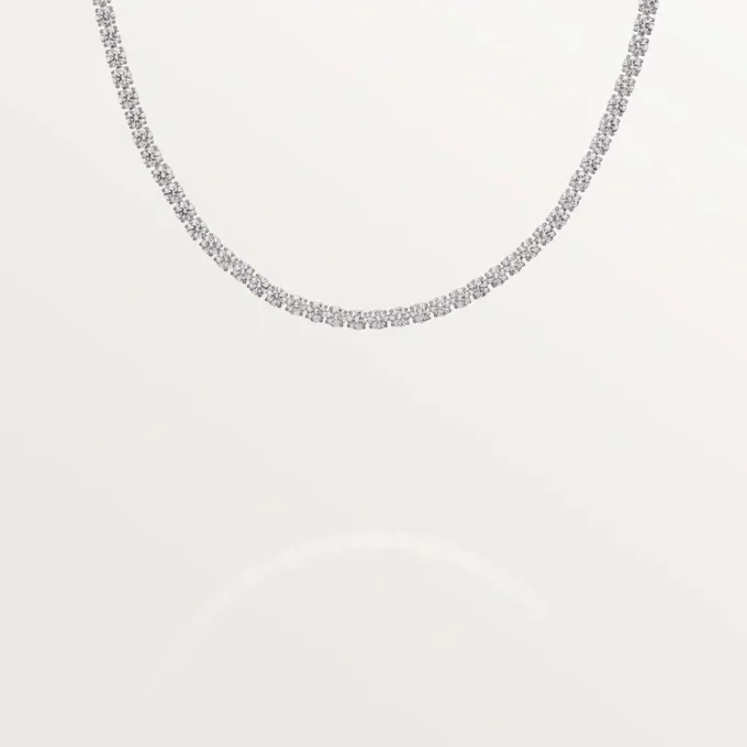 Lignes Essentielles-halsband, briljantslipade diamanter Lignes Essentielles-halsband, briljantslipade diamanter
