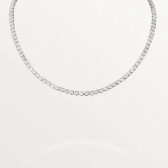 Lignes Essentielles-halsband, briljantslipade diamanter