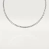 Lignes Essentielles-halsband, briljantslipade diamanter Lignes Essentielles-halsband, briljantslipade diamanter