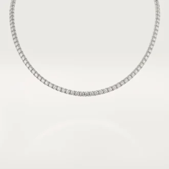 Lignes Essentielles-halsband, briljantslipade diamanter