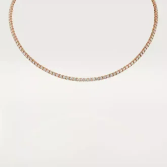 Lignes Essentielles-halsband, briljantslipade diamanter