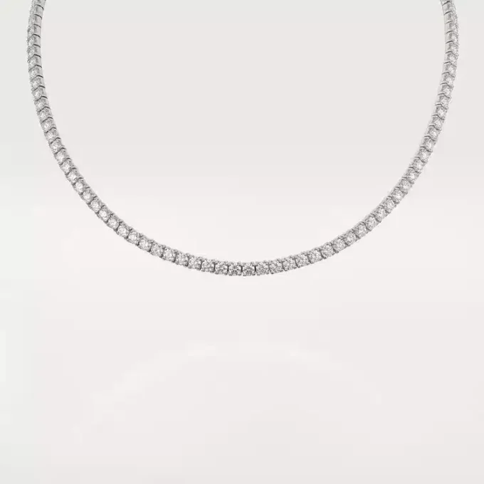 Lignes Essentielles-halsband, briljantslipade diamanter Lignes Essentielles-halsband, briljantslipade diamanter