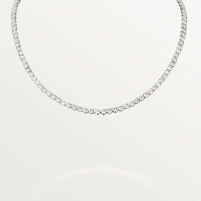 Lignes Essentielles-halsband, briljantslipade diamanter Lignes Essentielles-halsband, briljantslipade diamanter