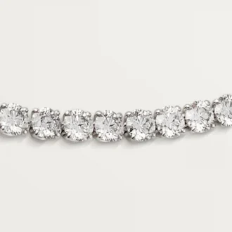 Lignes Essentielles-halsband, briljantslipade diamanter