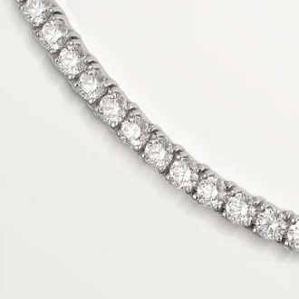 Lignes Essentielles-halsband, briljantslipade diamanter
