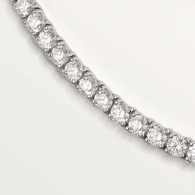 Lignes Essentielles-halsband, briljantslipade diamanter Lignes Essentielles-halsband, briljantslipade diamanter