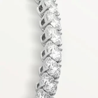 Lignes Essentielles-halsband, briljantslipade diamanter