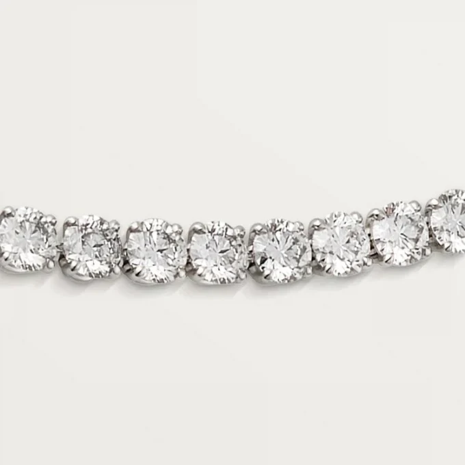 Lignes Essentielles-halsband, briljantslipade diamanter Lignes Essentielles-halsband, briljantslipade diamanter