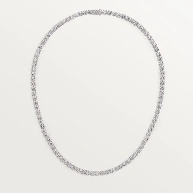 Lignes Essentielles-halsband, briljantslipade diamanter Lignes Essentielles-halsband, briljantslipade diamanter