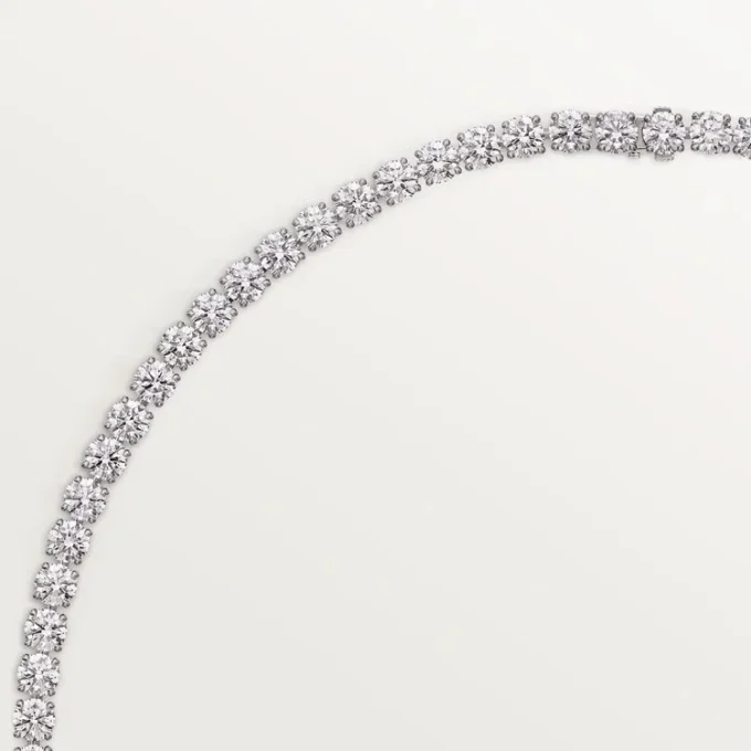 Lignes Essentielles-halsband, briljantslipade diamanter Lignes Essentielles-halsband, briljantslipade diamanter