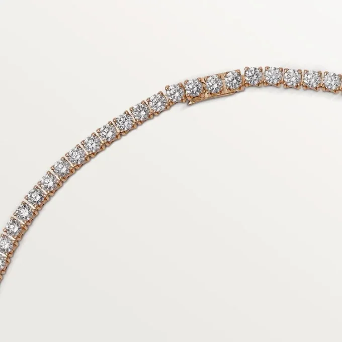 Lignes Essentielles-halsband, briljantslipade diamanter Lignes Essentielles-halsband, briljantslipade diamanter