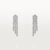 Lignes Essentielles örhängen, briljantslipade diamanter Lignes Essentielles örhängen, briljantslipade diamanter