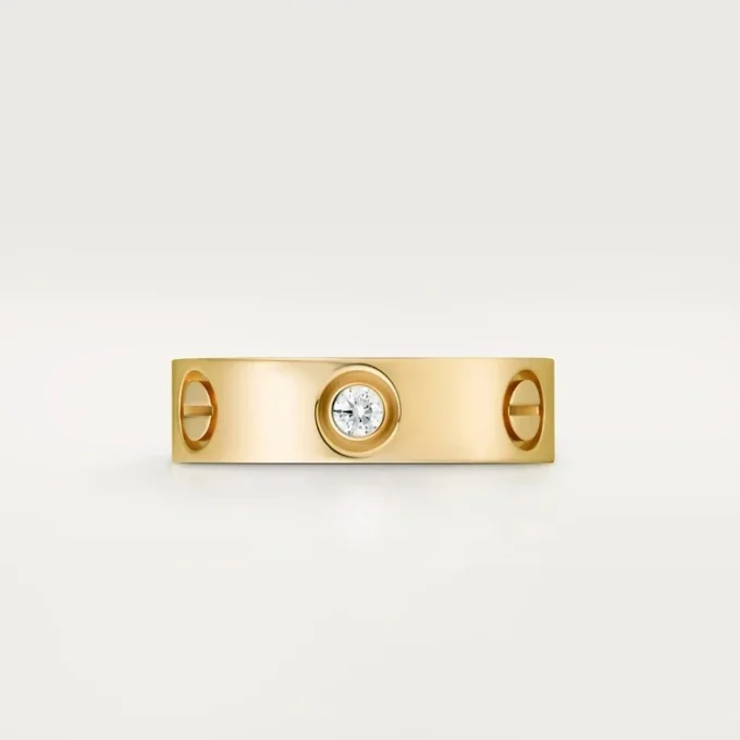Love 3 diamantring – gult guld, klassisk modell | Cartier Us Love 3 diamantring – gult guld, klassisk modell | Cartier Us