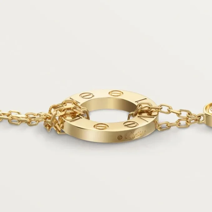 Love-armband – gult guld, diamanter – Cartier