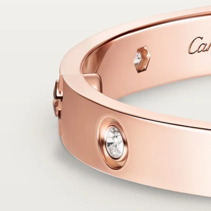 Love-armband, klassisk modell, 10 diamanter Love-armband, klassisk modell, 10 diamanter