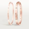 Love-armband, klassisk modell, 10 diamanter Love-armband, klassisk modell, 10 diamanter