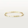 Love-armband, liten modell, 10 diamanter