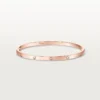 Love-armband, liten modell, 10 diamanter