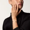 Love-armband, liten modell, 10 diamanter