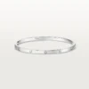 Love-armband, liten modell, 6 diamanter