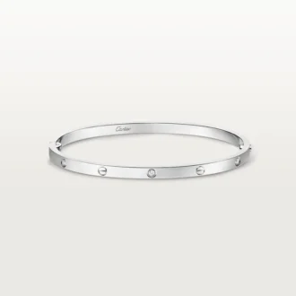 Love-armband, liten modell, 6 diamanter