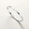 Love-armband, liten modell, 6 diamanter