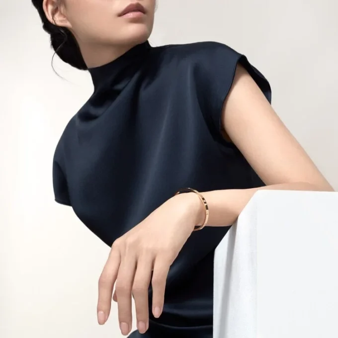 Love-armband, liten modell, 6 diamanter