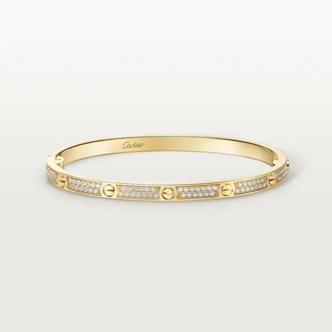 Love-armband, liten modell, pavé Love-armband, liten modell, pavé
