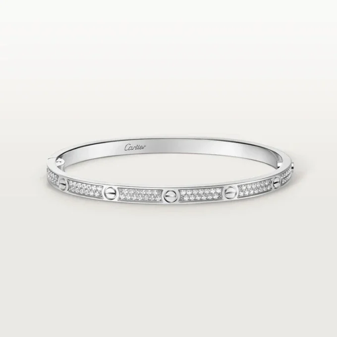Love-armband, liten modell, pavé Love-armband, liten modell, pavé