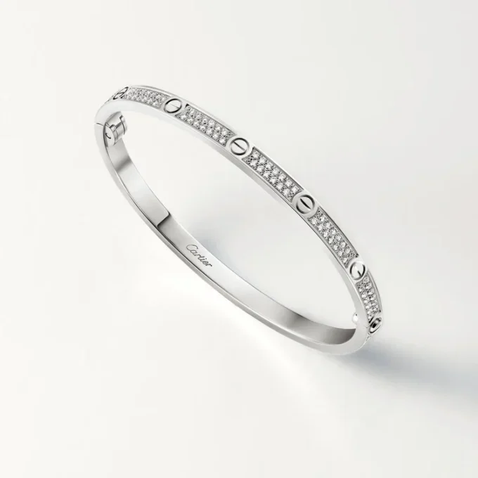 Love-armband, liten modell, pavé Love-armband, liten modell, pavé
