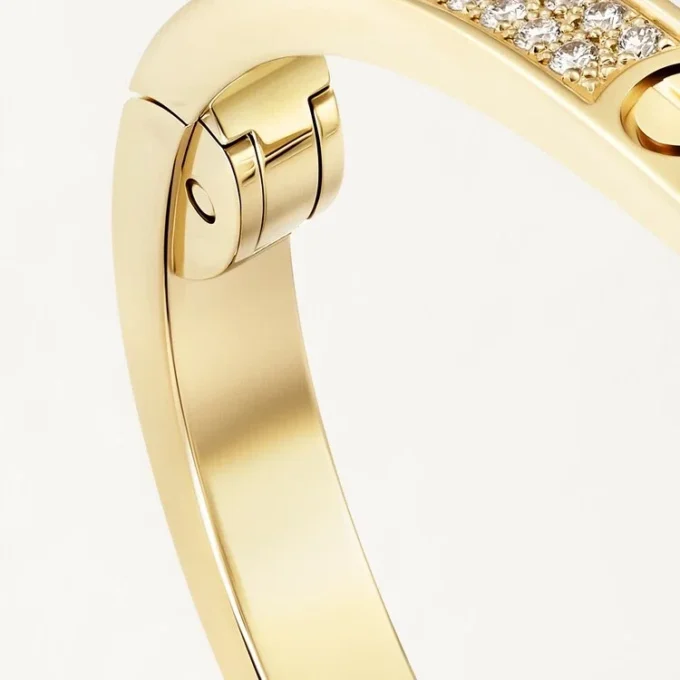 Love-armband, liten modell, pavé Love-armband, liten modell, pavé