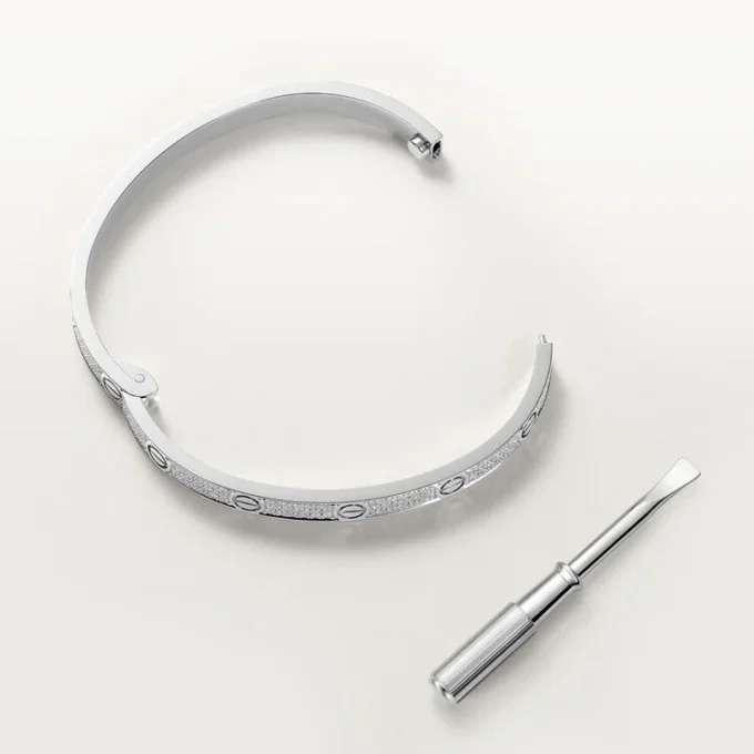 Love-armband, medelstor modell, pavé Love-armband, medelstor modell, pavé